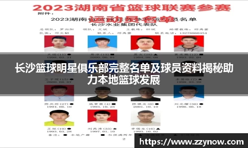 长沙篮球明星俱乐部完整名单及球员资料揭秘助力本地篮球发展